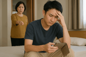 実家暮らしで貯金できる人とできない人