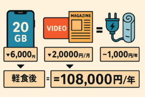 固定費節約 成功事例